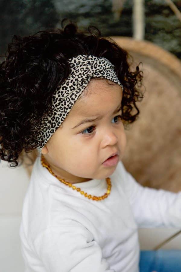 Cheetah haarband twist
