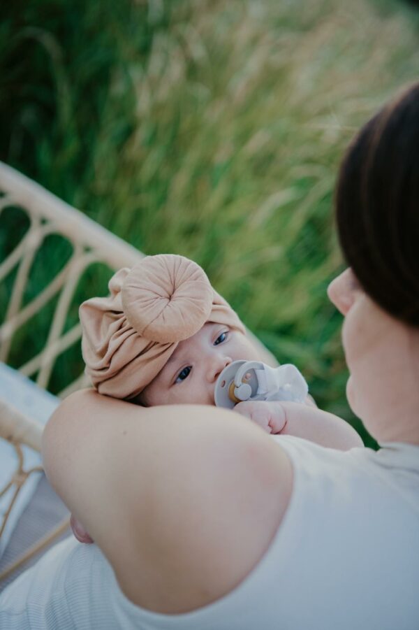 Turban muts Caramel - Afbeelding 3