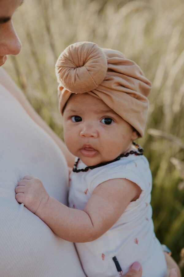 Turban muts Caramel