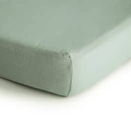 Hoeslaken Roman green