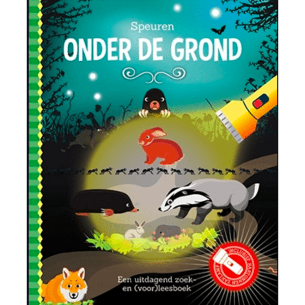 Zaklampboek - Speuren onder de grond