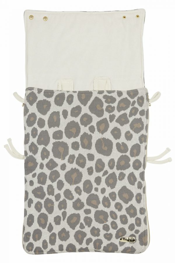 VOETENZAK PANTER - NEUTRAL - 40X82CM - Afbeelding 2