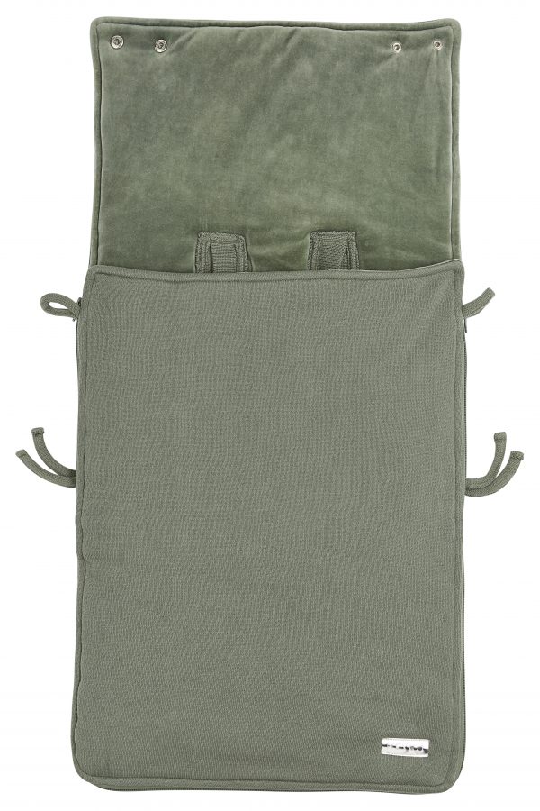 "Voetenzak Knit Basic - Forest Green - 40x82cm" - Afbeelding 2