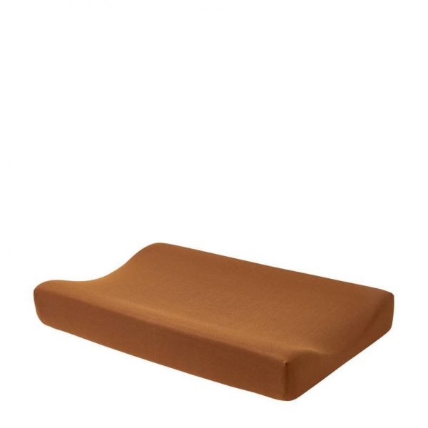 AANKLEEDKUSSENHOES BASIC JERSEY - CAMEL - 50X70CM - Afbeelding 2