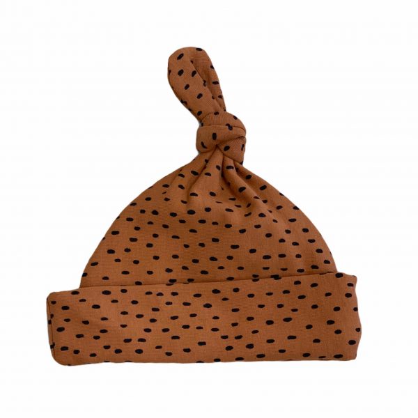 MHBK mutsje stip terracotta