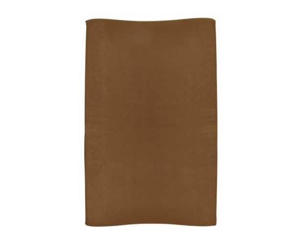 AANKLEEDKUSSENHOES BASIC JERSEY - CAMEL - 50X70CM
