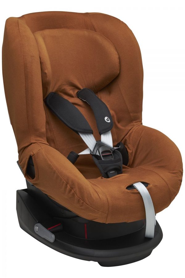 AUTOSTOELHOES BASIC JERSEY - CAMEL - GROEP 1 MET HOOFDSTEUN