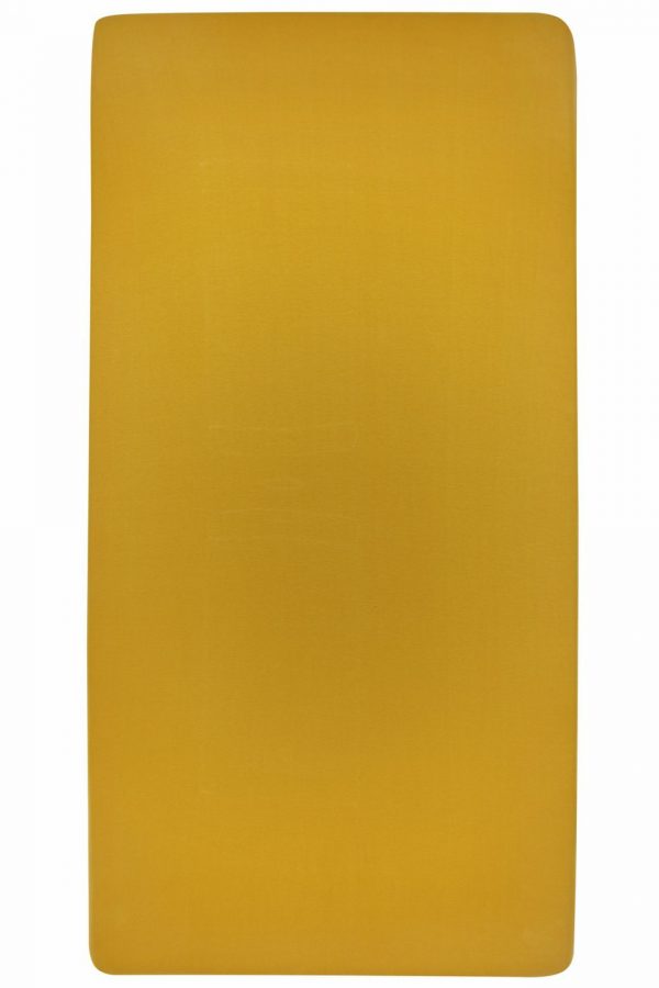 JERSEY HOESLAKEN - OKERGEEL - 60X120CM - Afbeelding 2