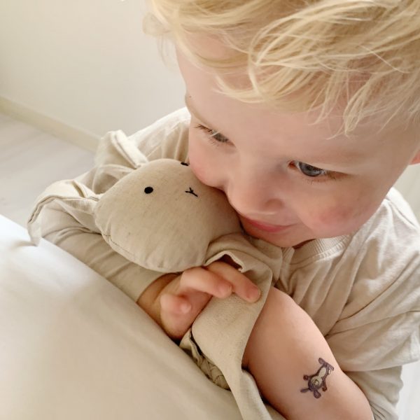 MHBK knuffeldoekje sand - Afbeelding 3