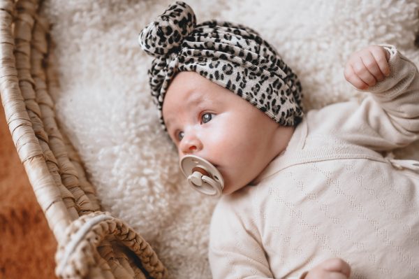Turban muts velvet Leopard - Afbeelding 5