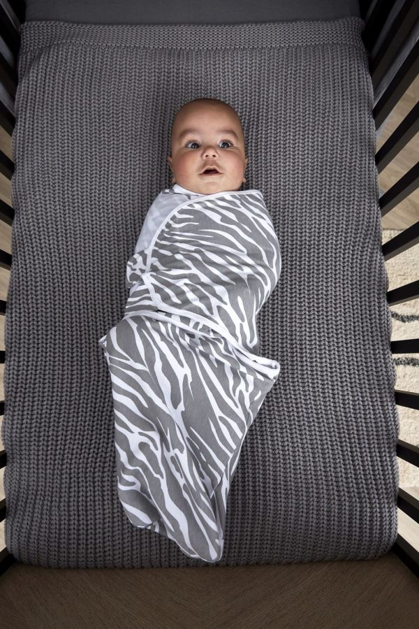 SWADDLEMEYCO ZEBRA - GRIJS - 0-3 MAAND - Afbeelding 2