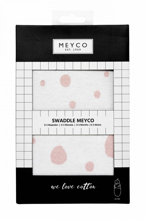 SWADDLEMEYCO DOTS - ROZE - 0-3 MAAND - Afbeelding 2