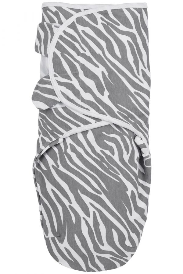 SWADDLEMEYCO ZEBRA - GRIJS - 0-3 MAAND