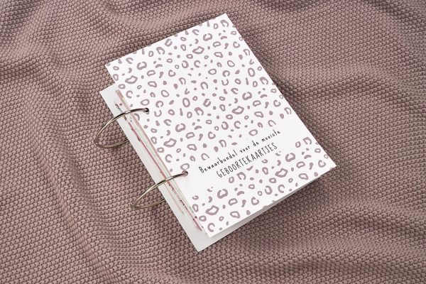 GEBOORTEKAARTJESBUNDEL BUBBLES - LILAC - Afbeelding 3