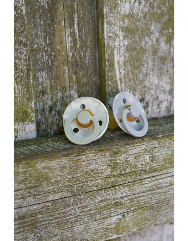 Bibs Tie dye 2 pack Cloud-Ivory maat 1 - Afbeelding 3