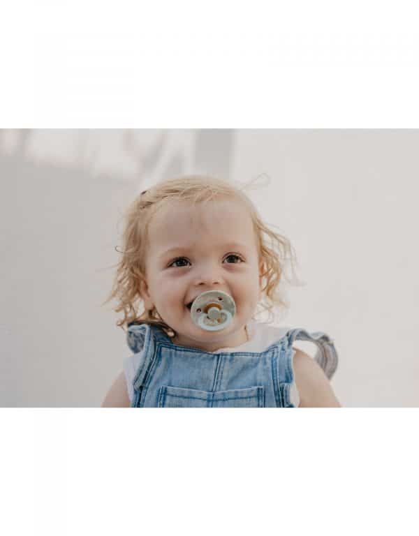BIBS Tie dye 2 pack Sage-Ivory Maat 1 - Afbeelding 4