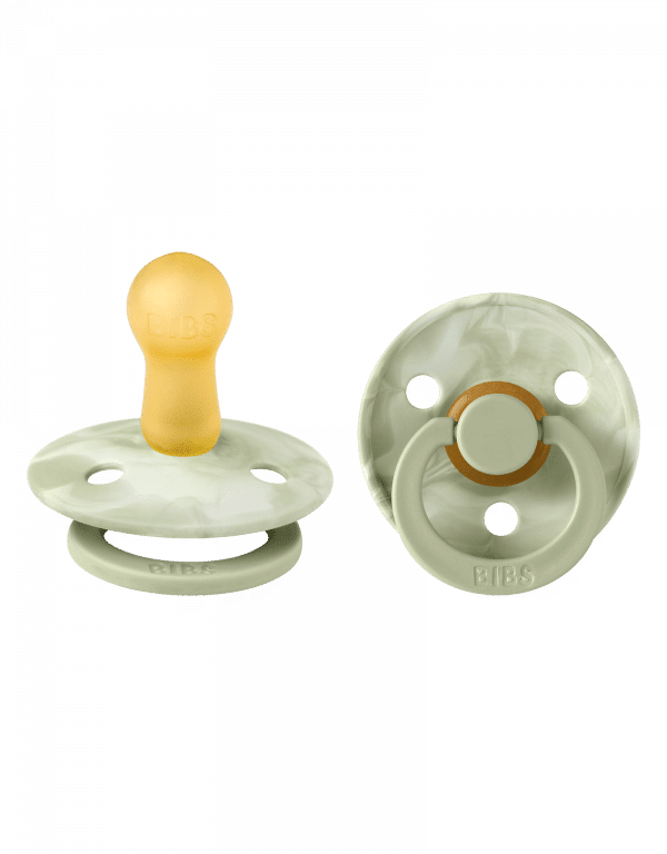BIBS Tie dye 2 pack Sage-Ivory Maat 1