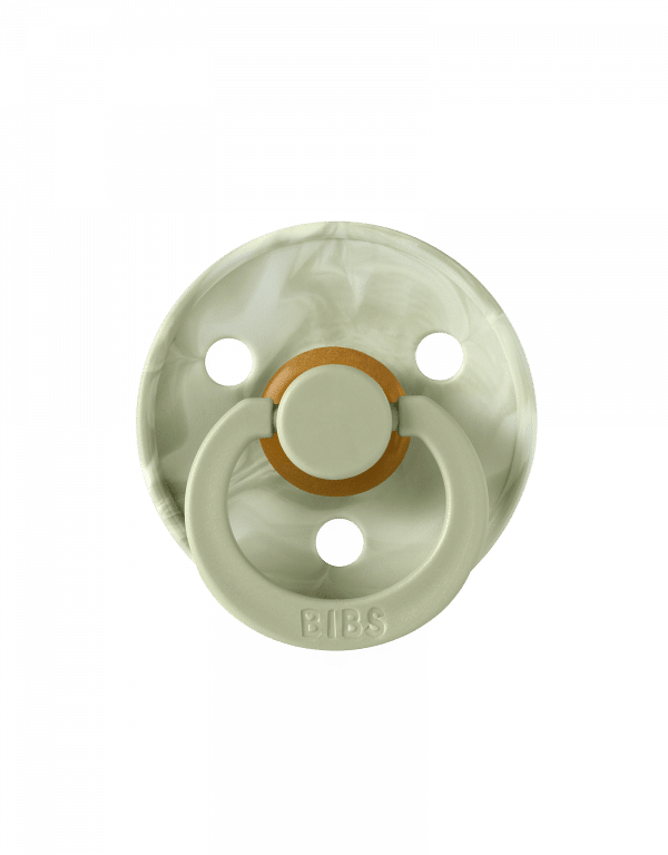 BIBS Tie dye 2 pack Sage-Ivory Maat 1 - Afbeelding 2