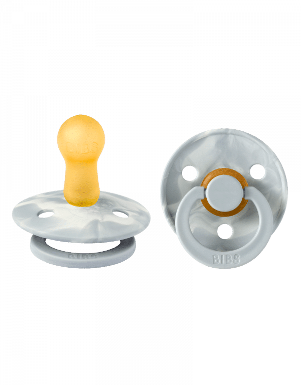 Bibs Tie dye 2 pack Cloud-Ivory maat 1