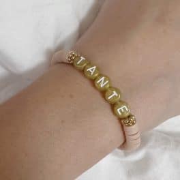 Armband katsuki zacht roze