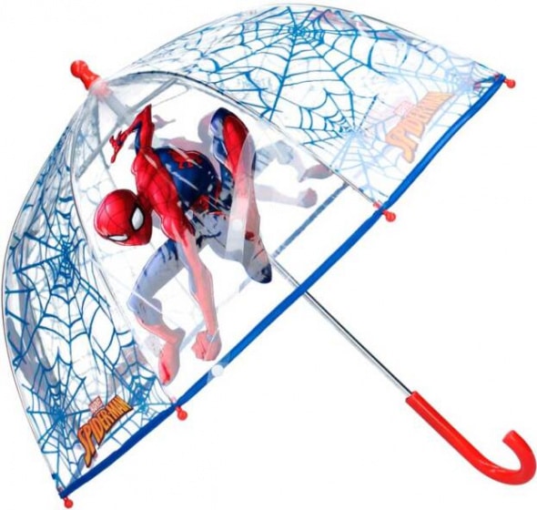 Marvel paraplu Spider-Man 73 cm PVC/aluminium blauw/rood