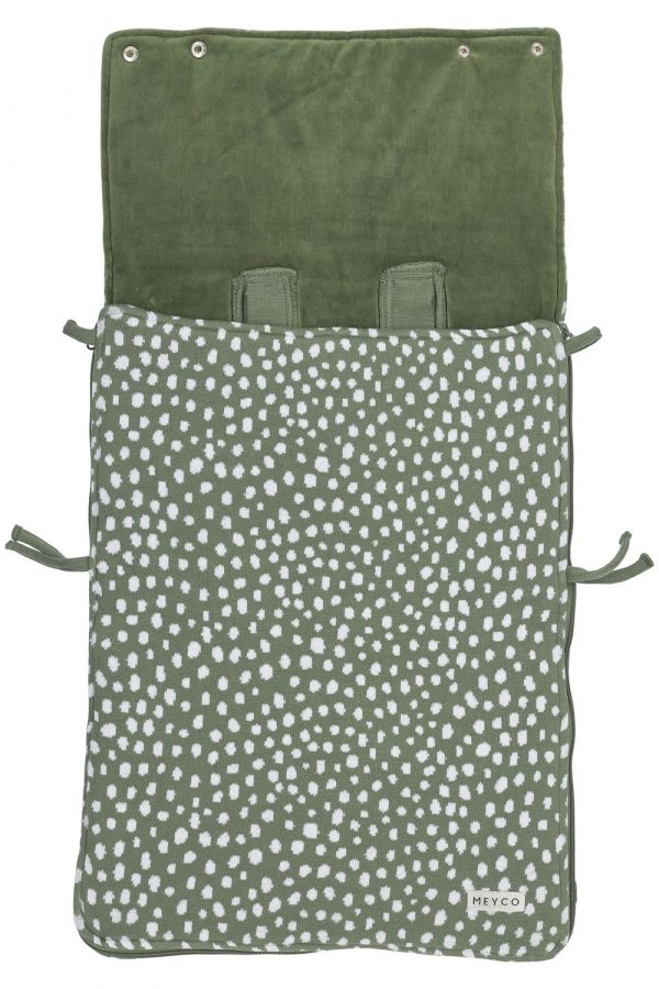 VOETENZAK CHEETAH - FOREST GREEN - 40X82CM - Afbeelding 5