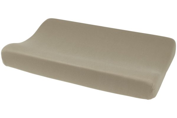 AANKLEEDKUSSENHOES BASIC JERSEY - TAUPE - 50X70CM
