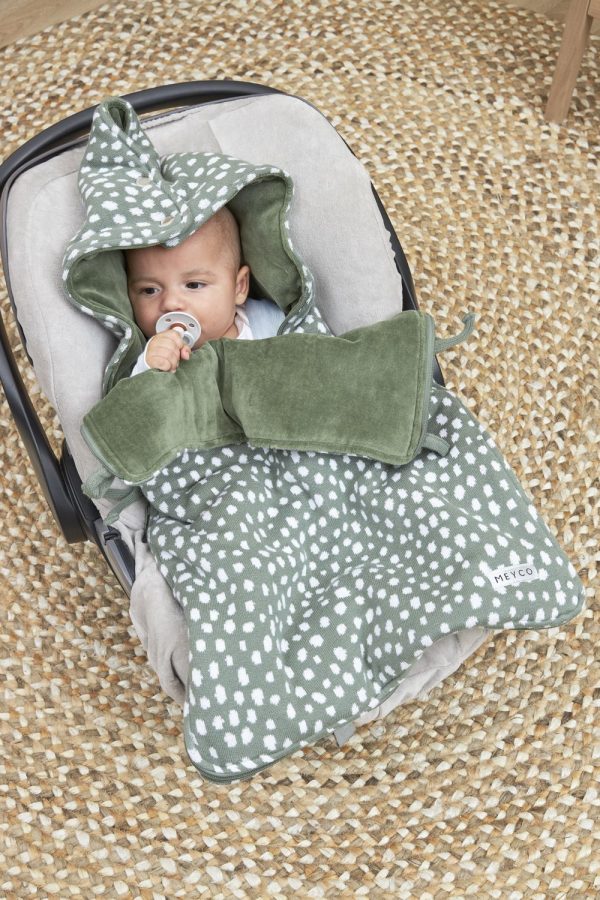 VOETENZAK CHEETAH - FOREST GREEN - 40X82CM - Afbeelding 3