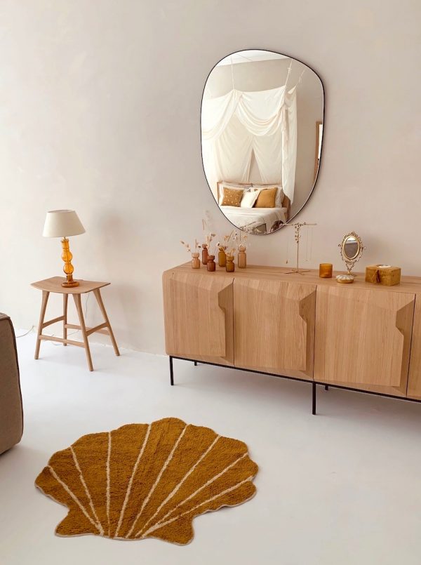 Large rug shell mustard - Afbeelding 5