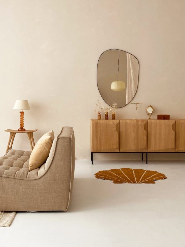 Large rug shell terra - Afbeelding 3