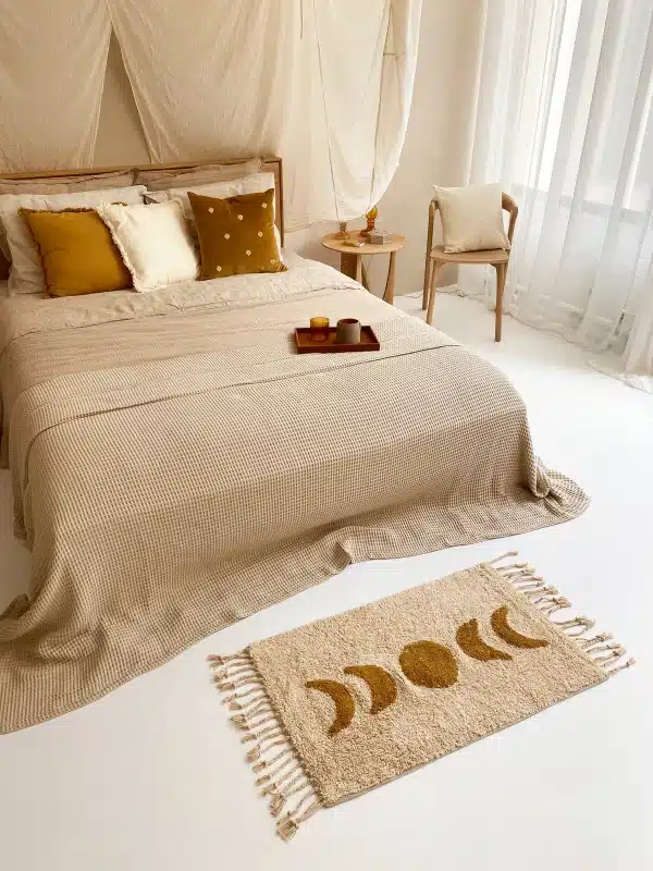 Bath mat / rug moonphase sand - Afbeelding 4