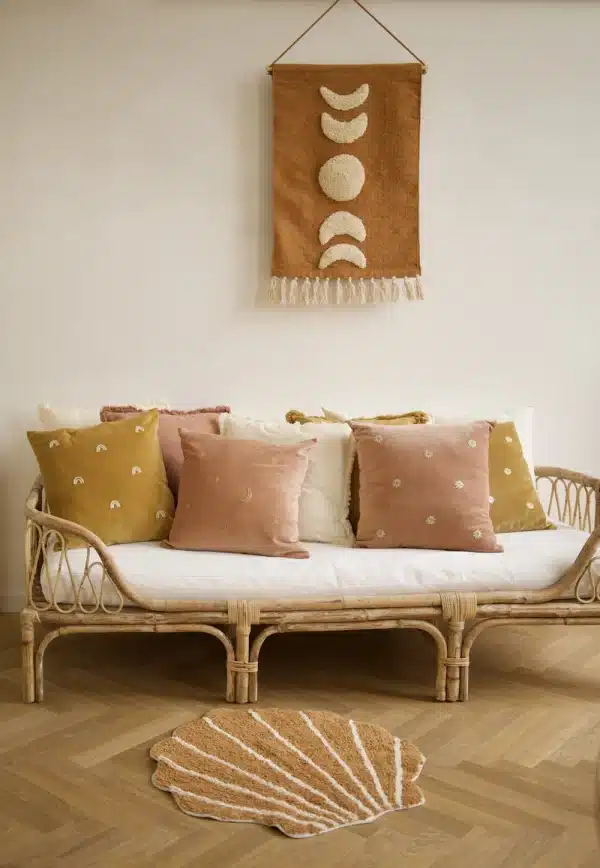 Tufted wall decoration moonphase earth - Afbeelding 4