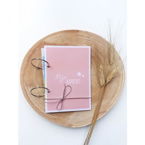Bewaarbundel 'mijn kaartjes' roze - Afbeelding 2
