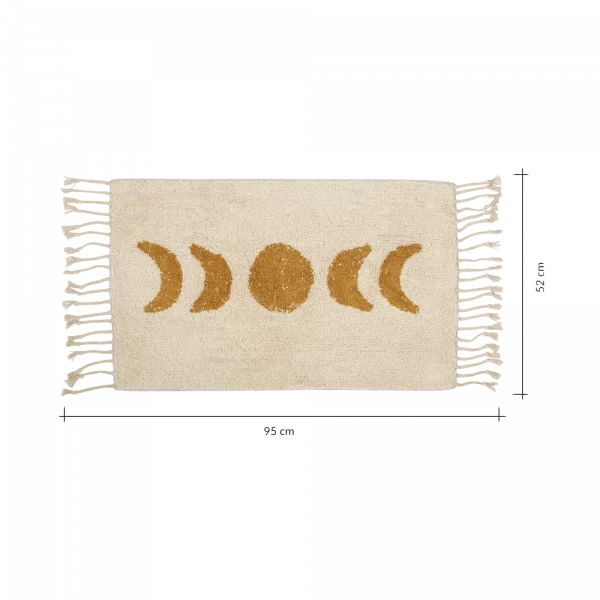 Bath mat / rug moonphase sand - Afbeelding 2