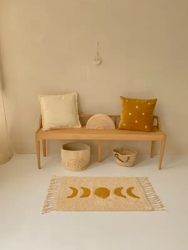 Bath mat / rug moonphase sand - Afbeelding 3