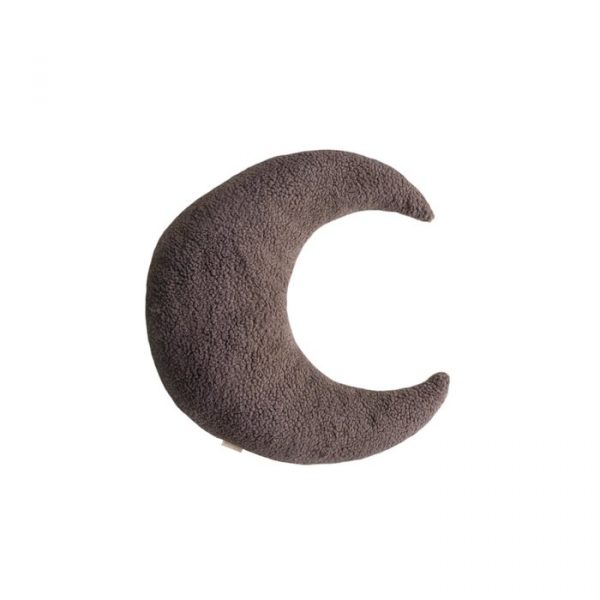 Luna, maan kussen, donkerbruin