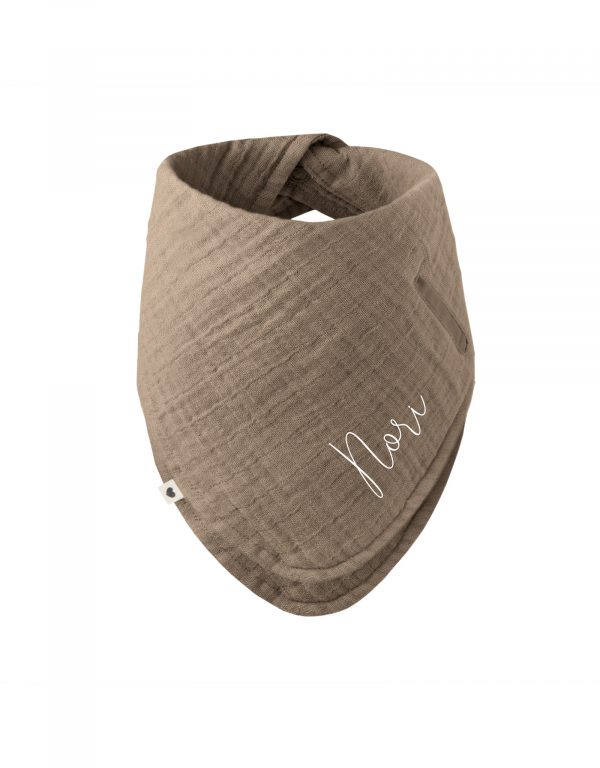 BIBS Bandana Bib - Dark oak