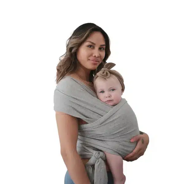 MUSHIE - BABY CARRIER WRAP - Gray Melange