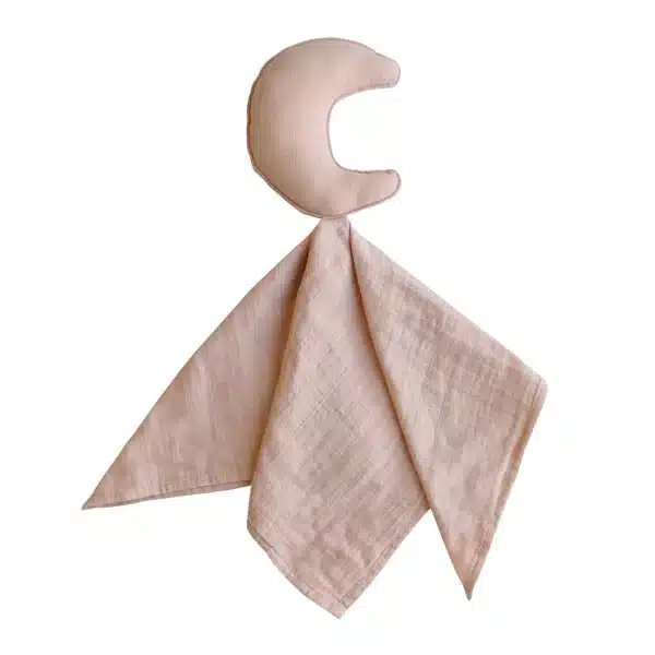 Mushie Knuffeldoekje Lovey Blanket Moon Blush