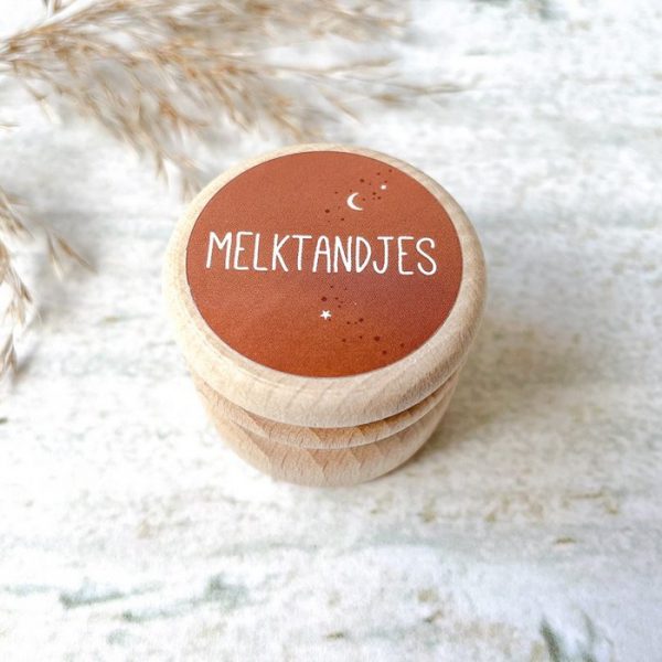 Bewaardoosje melktandjes roest