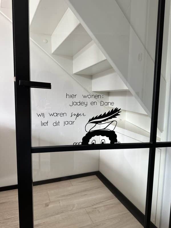HERBRUIKBARE RAAMSTICKER | Gluurpiet - Afbeelding 2