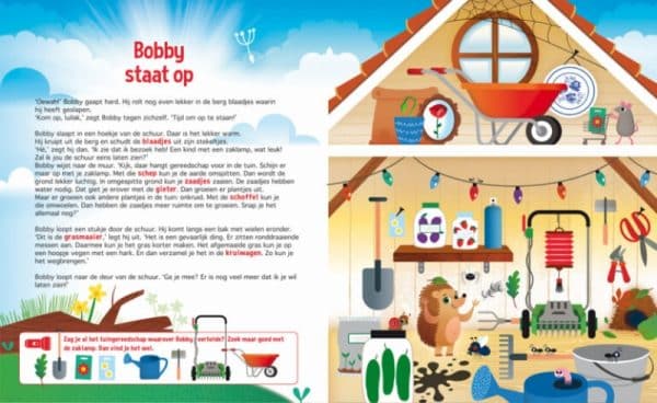Zaklampboek - Speuren in de tuin - Afbeelding 3