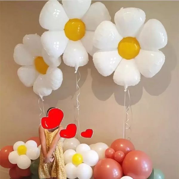 Daisy ballon helium - Afbeelding 5