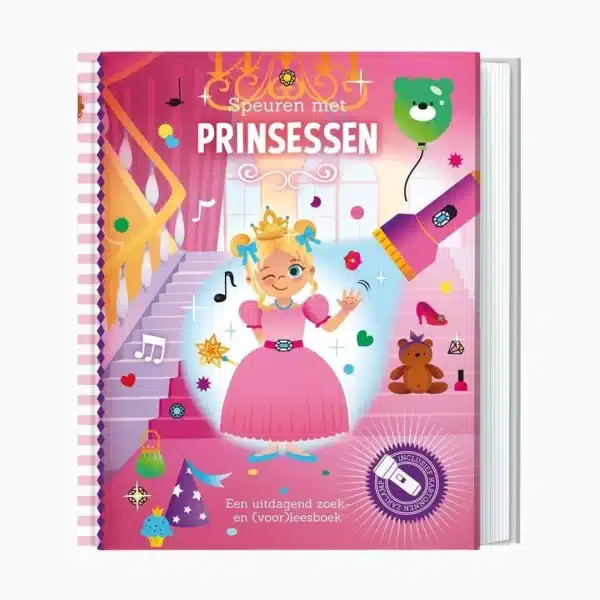 Zaklampboek speuren met prinsessen