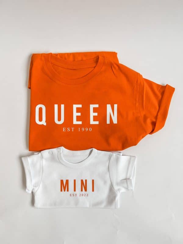 SHIRT KIDS | Losse twinning shirt koningsdag - Afbeelding 3