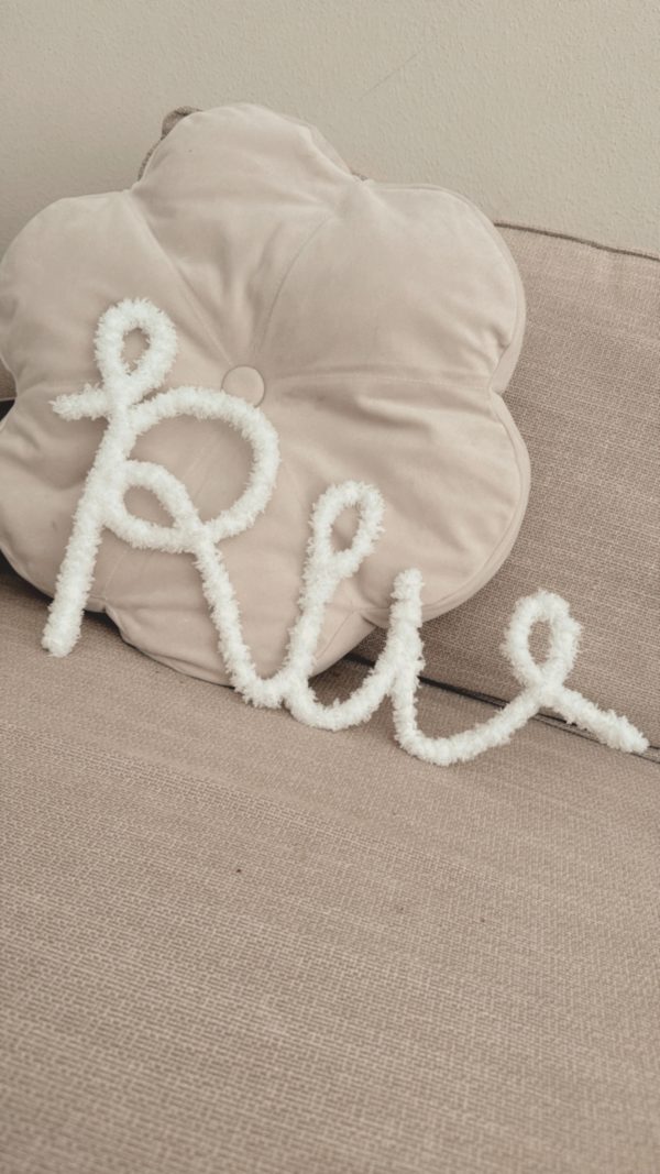 Naamlampje teddy kleur wit - Afbeelding 3