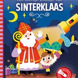 Zaklamp boek - Het heerlijk avondje van Sinterklaas