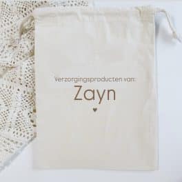 BEWAARZAKJE | Verzorgingsproducten van Zayn