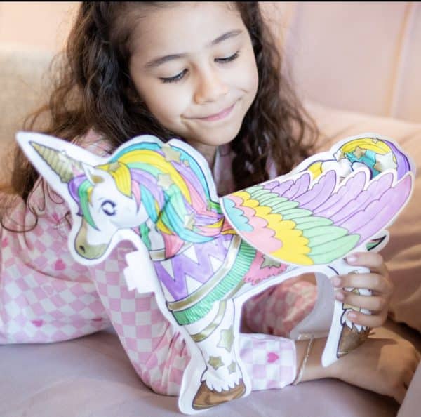 Opblaasbare tekening Unicorn